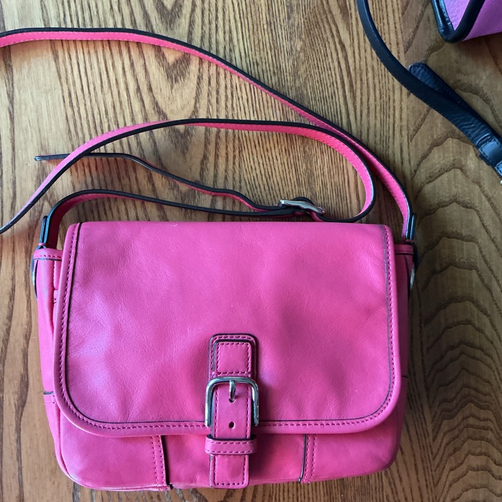 Coach Leather Crossbody Bag